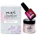Kit Simplicité Polydip Sampler. (1kit trial + 1 radiant pink 40g)